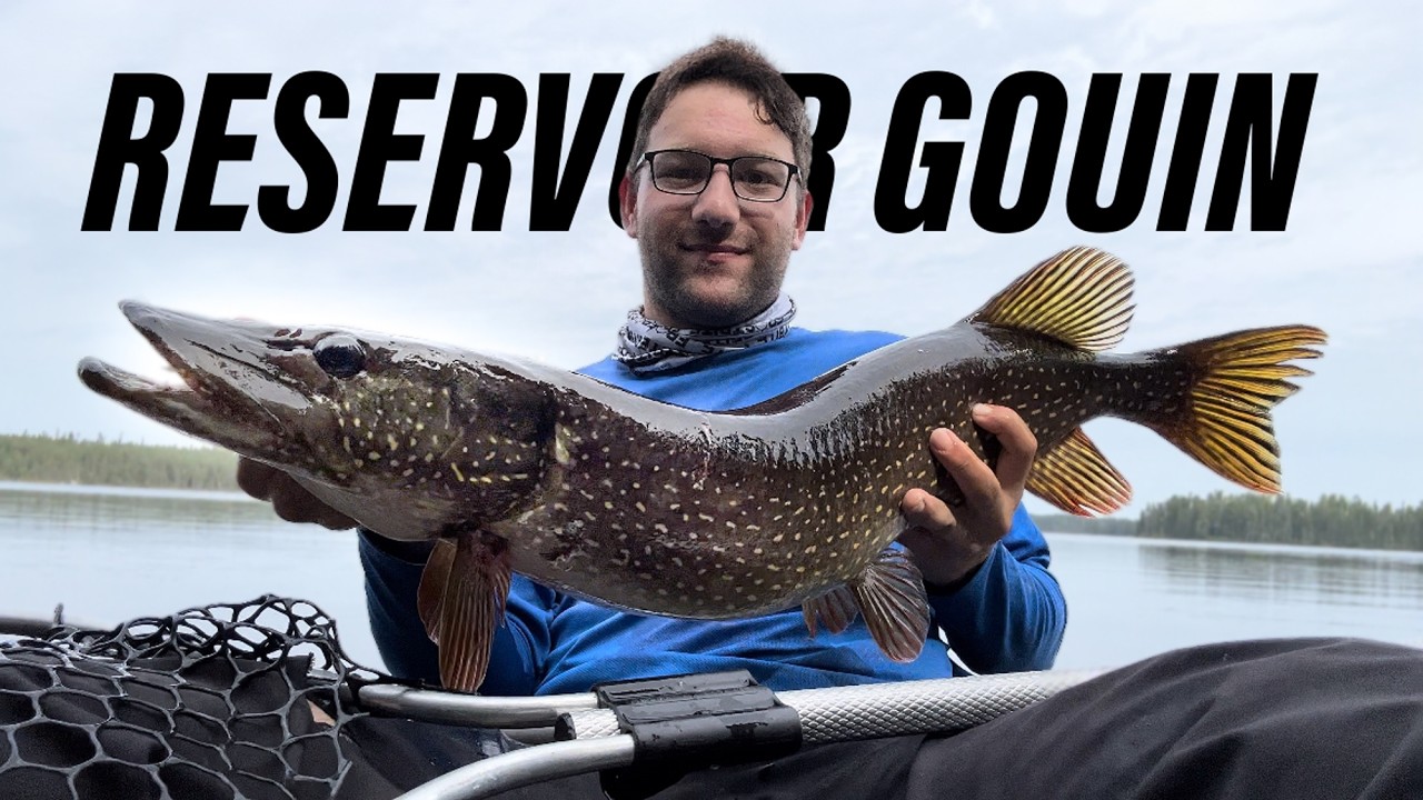 RESERVOIR GOUIN: Fishing and Camping Adventure in the GORGEOUS Quebec Backcountry