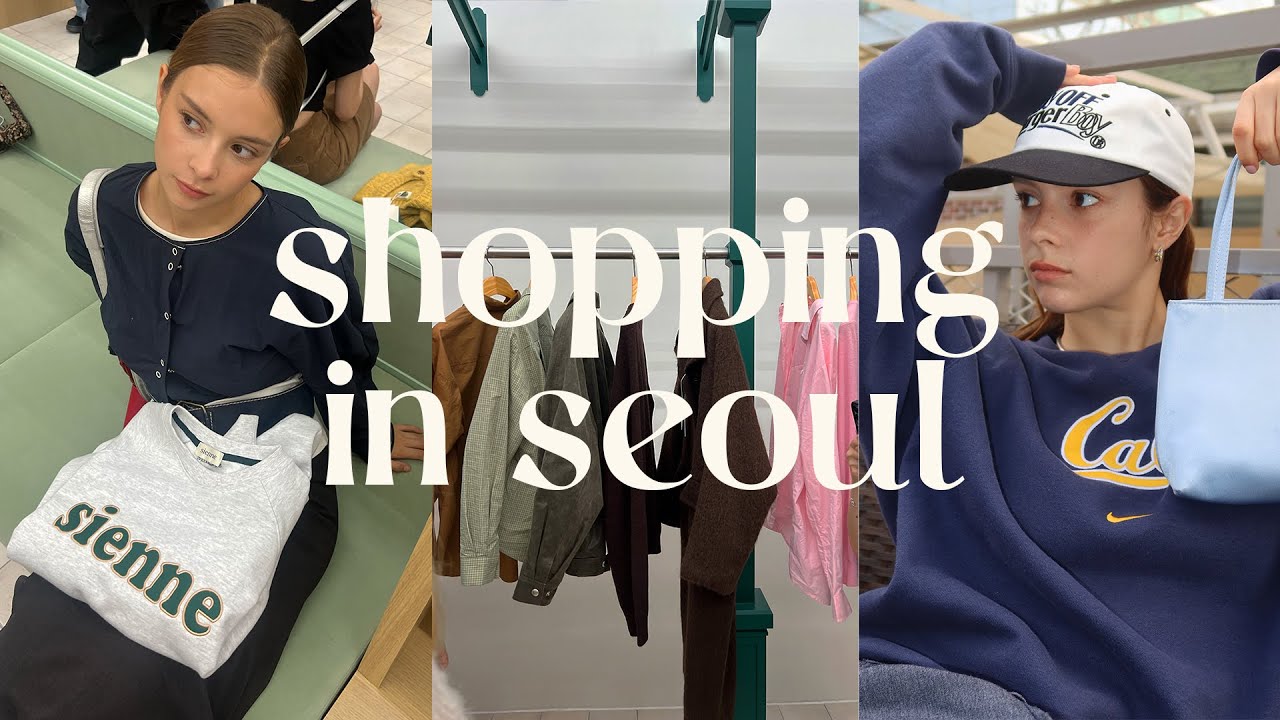 come vintage shopping with me in seoul!