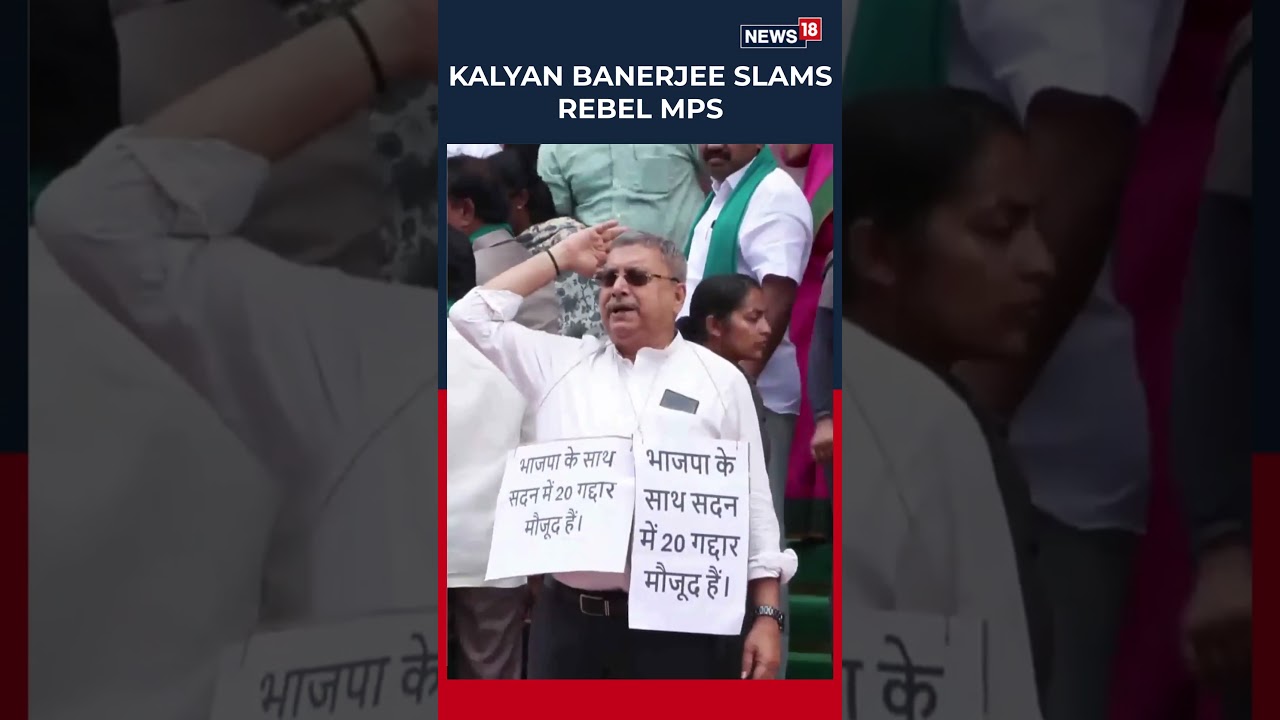 'Sadan Mein 20 Gaddar': Kalyan Banerjee's Solo Protest Against Rebel TMC MPs | N18S