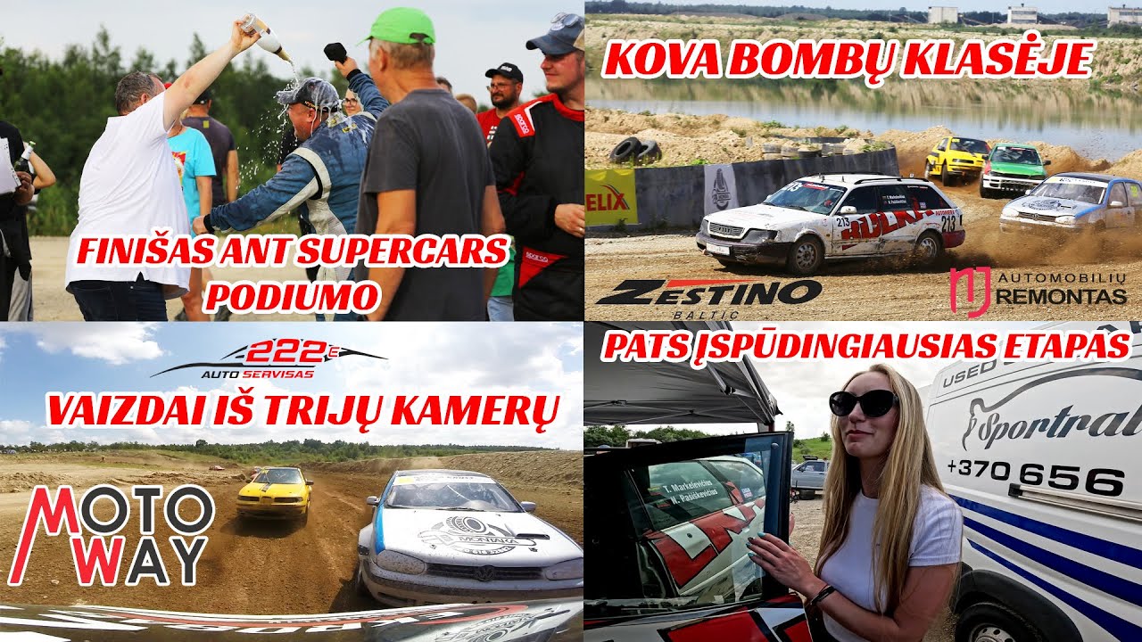 MARKELEVIČIUS #157 ĮSPŪDINGIAUSIOS MANO AUTOKROSO VARŽYBOS IR KOVA SU SUPERCARS PILOTAIS