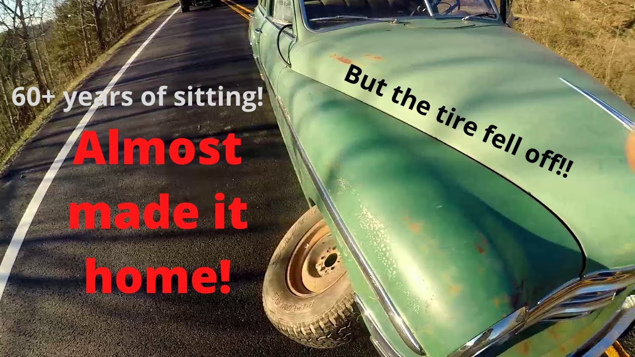Part 2 Driving a 1949 Chrysler Home After Sitting 60+ years!