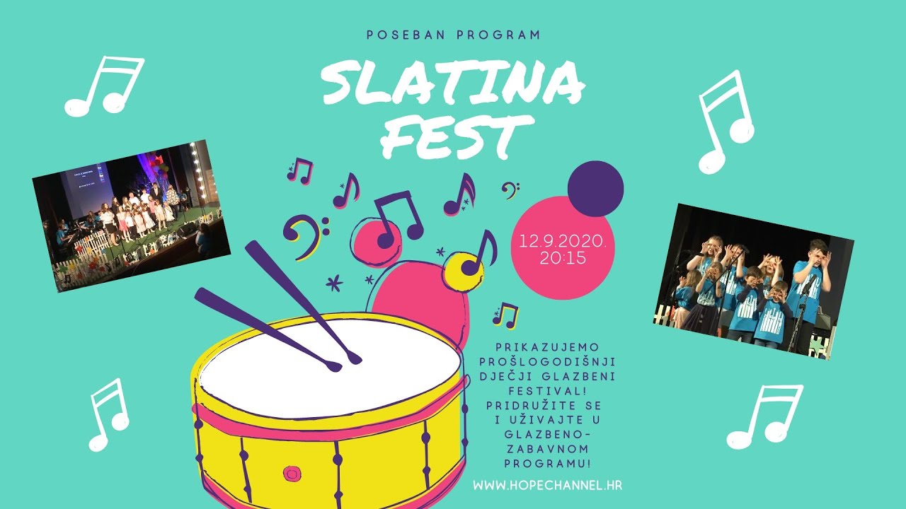 SlatinaFest 2019. - festival dječje duhovne glazbe u Slatini