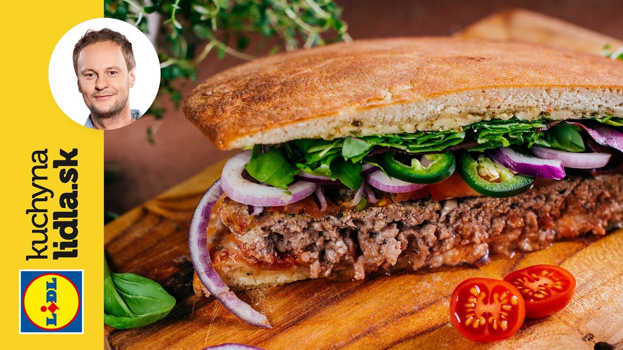 Pizza burger 🍕🍔 | Marcel Ihnačák | Kuchyňa Lidla