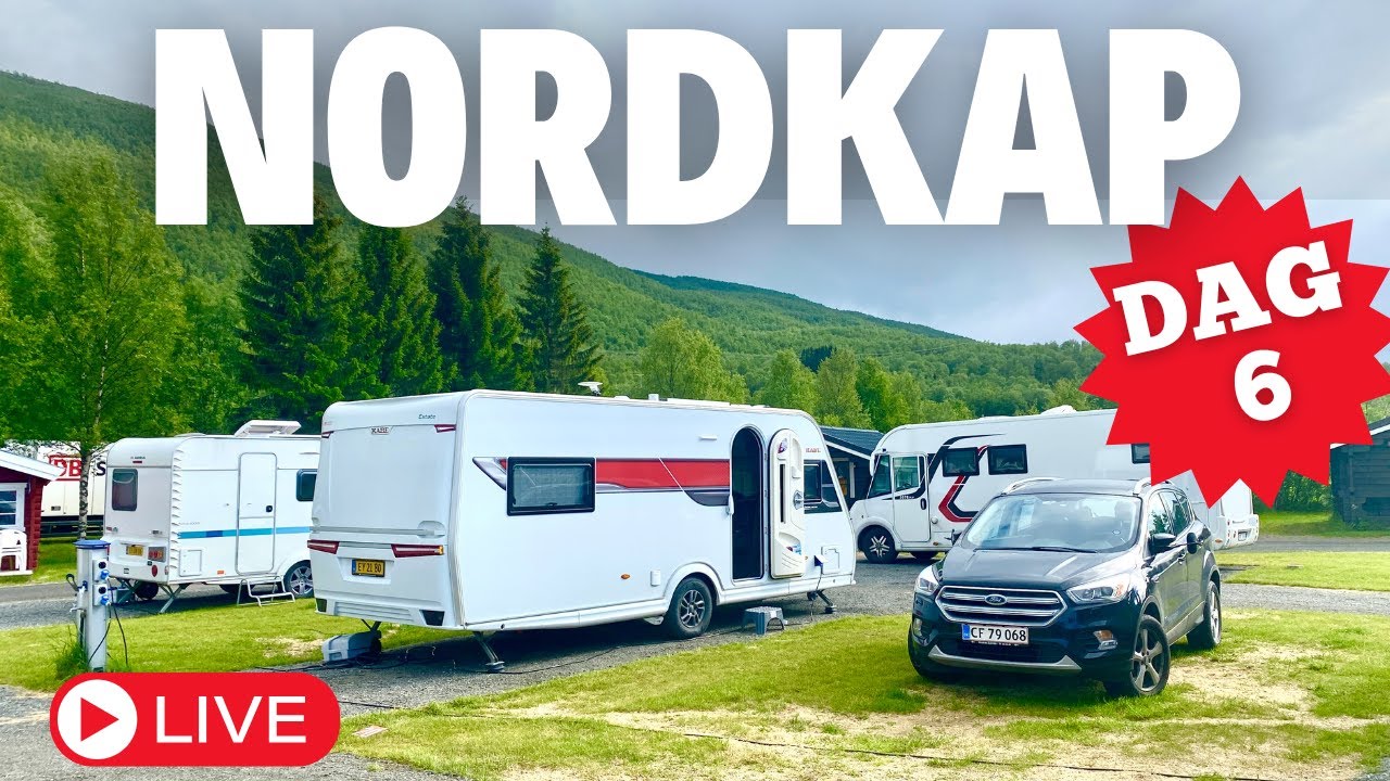 Nordkap 2024 “LIVE” - Dag 6 - Saltstraumen, Bognes-Skarvberget færge, Ballangen Camping