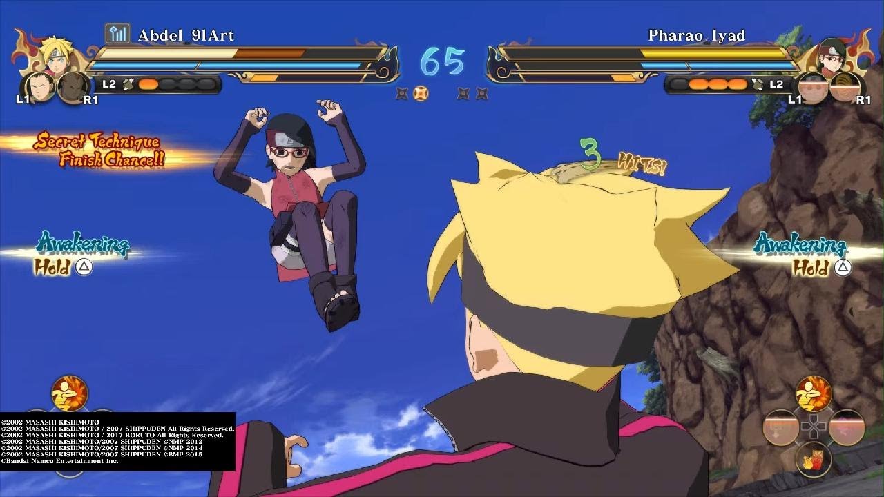 There is no way he plays like that - NARUTO STORM CONNECTIONS