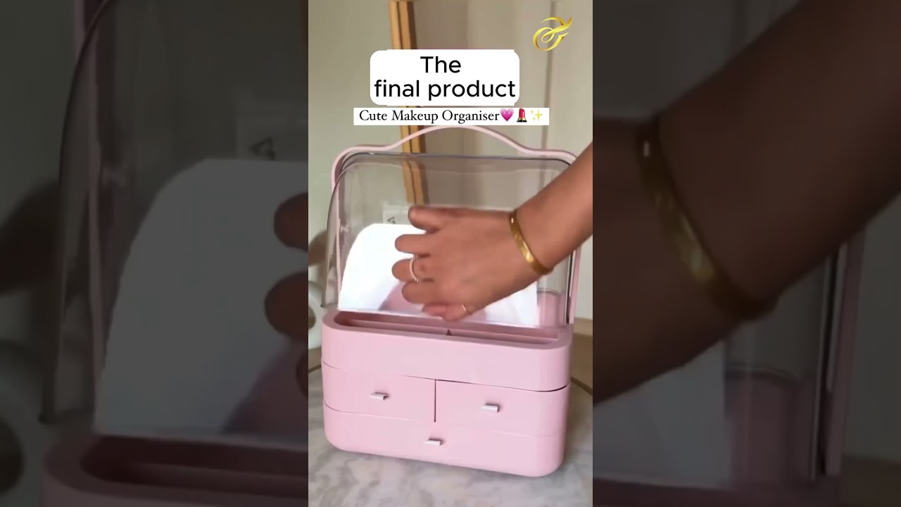 Must-Have Makeup Storage Box! | Best Cosmetic Organizer find  for Girl | cozifyers