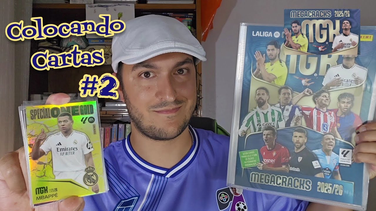 *NUEVA CARTAZA GOLD* -  Colocando Cartas #2 *MEGACRACKS 2025-26* PANINI - CROLOMOLO
