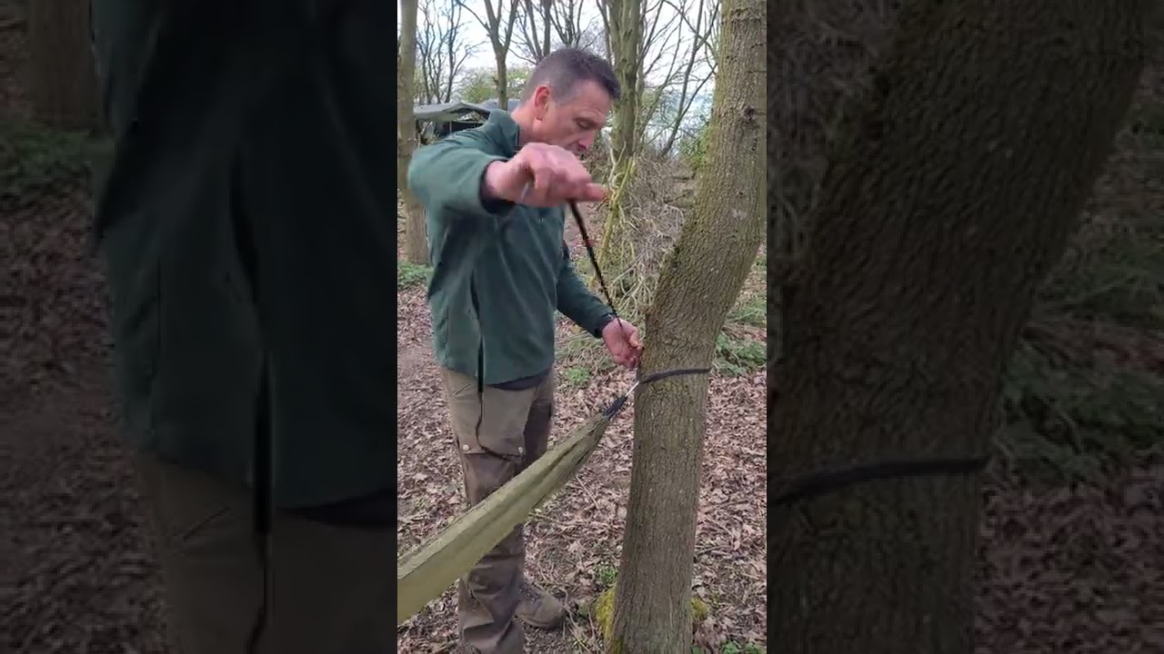 How to put up a Hammock safely.