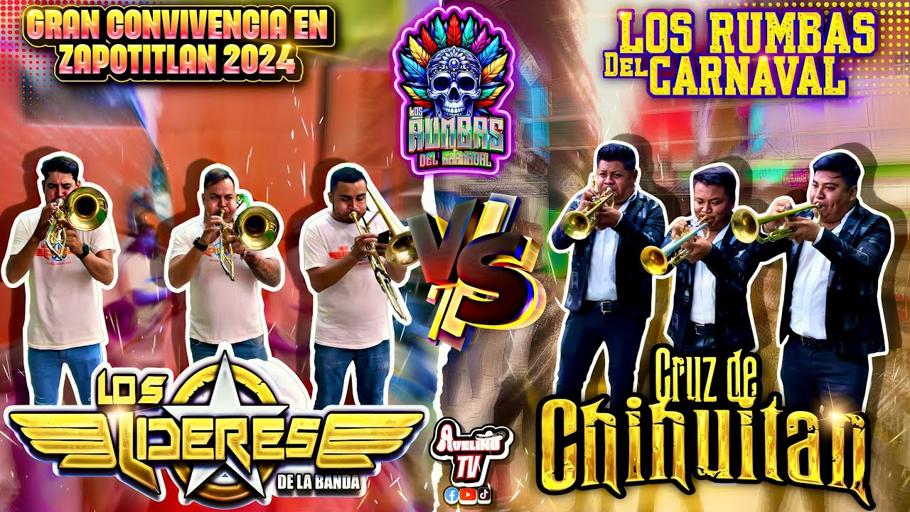 Los Líderes De La Banda Vs Banda La CC | Los Rumbas Del Carnaval