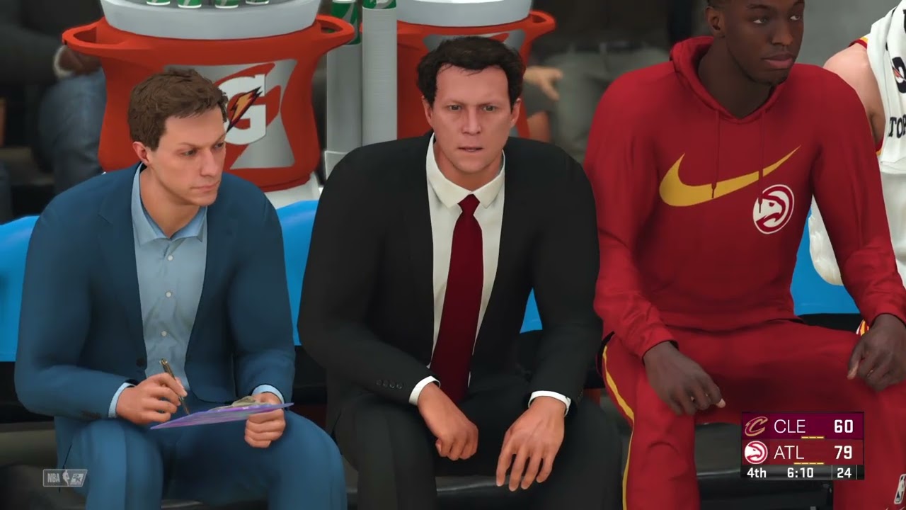 NBA 2K23 Cavaliers vs Hawks pt2