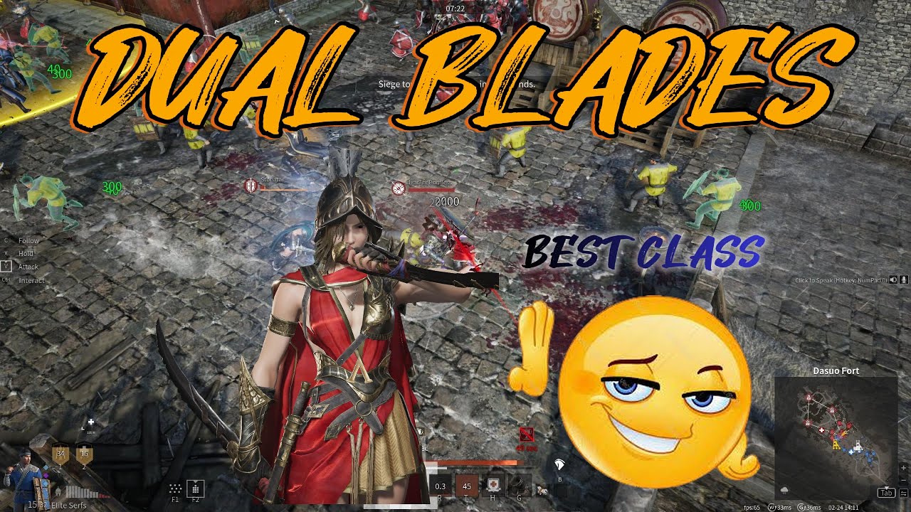 DUAL BLADES-BEST CLASS-SKILLS/STATS/GAMEPLAY