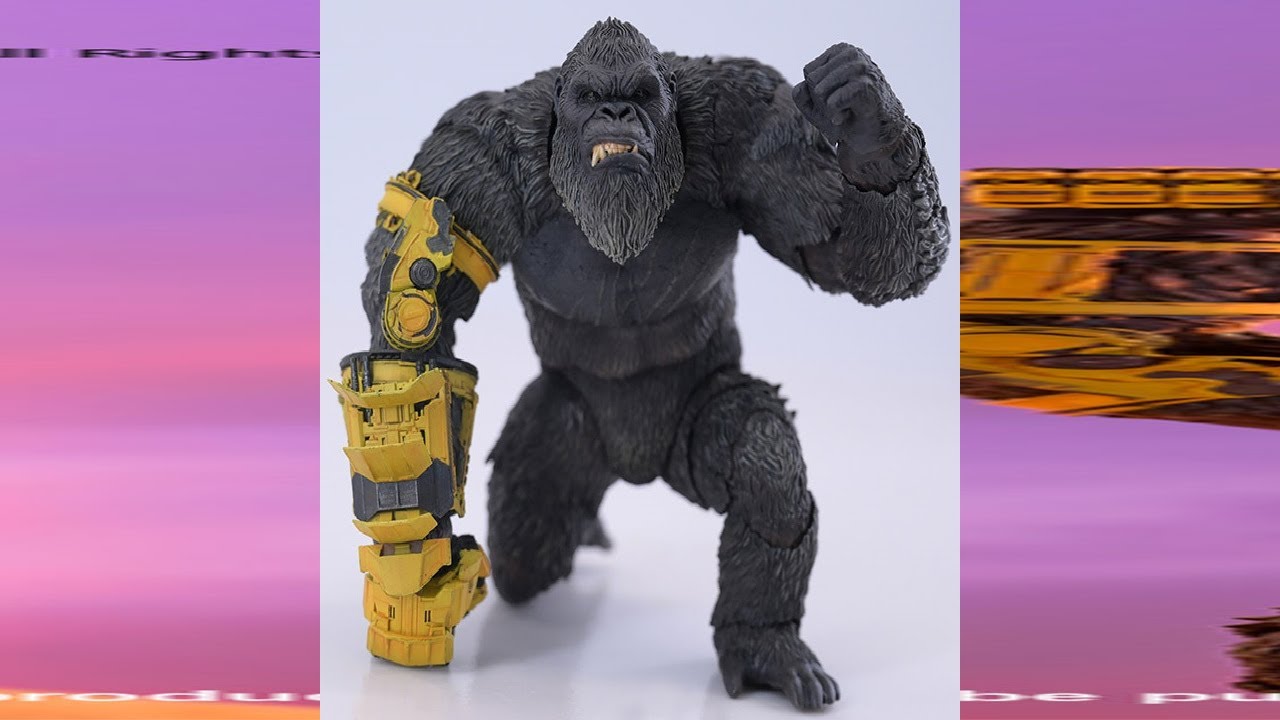 A LOOK AT: Godzilla x Kong The New Empire &ndash; Kong B.E.A.S.T. Glove Version by Hiya Toys REVEAL