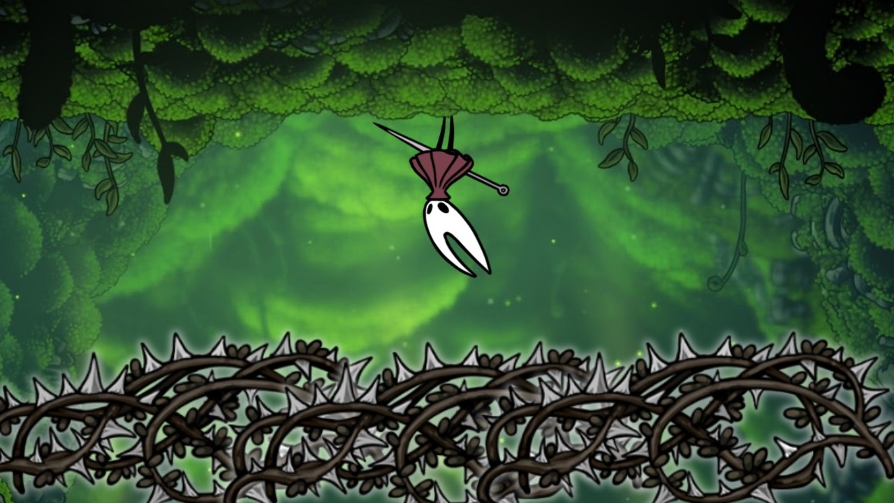 Silksong com a gravidade invertida!