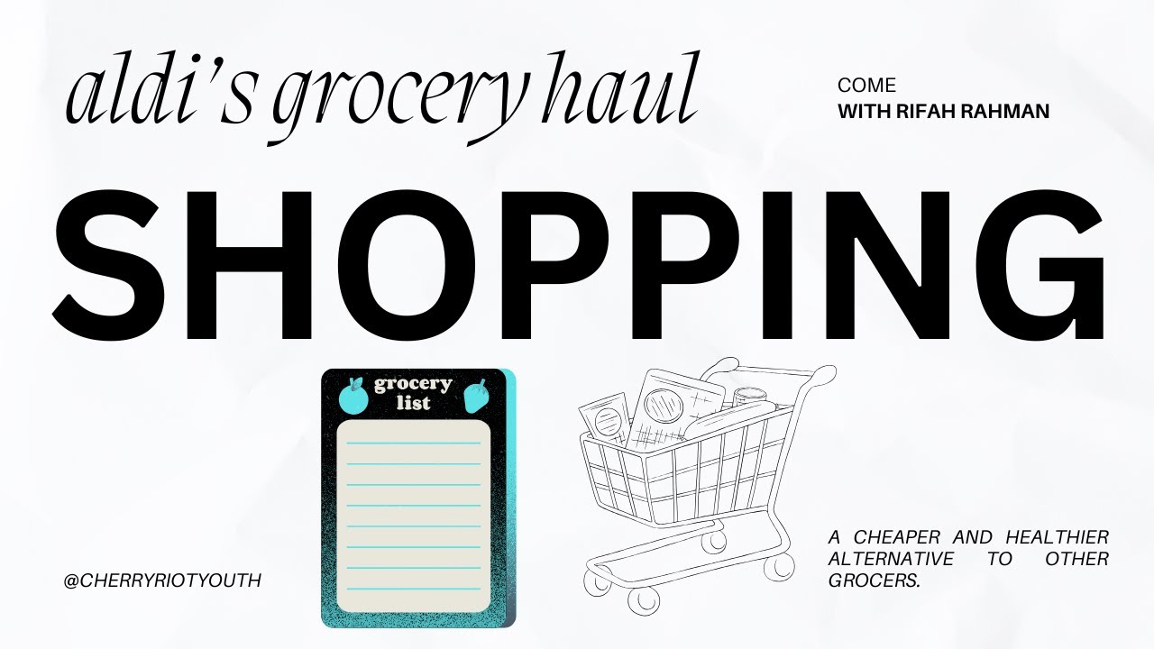 Aldi Grocery Haul Finds Cheap Budgeting Friendly Healthy Food Swaps High Protein Grocery Shopping