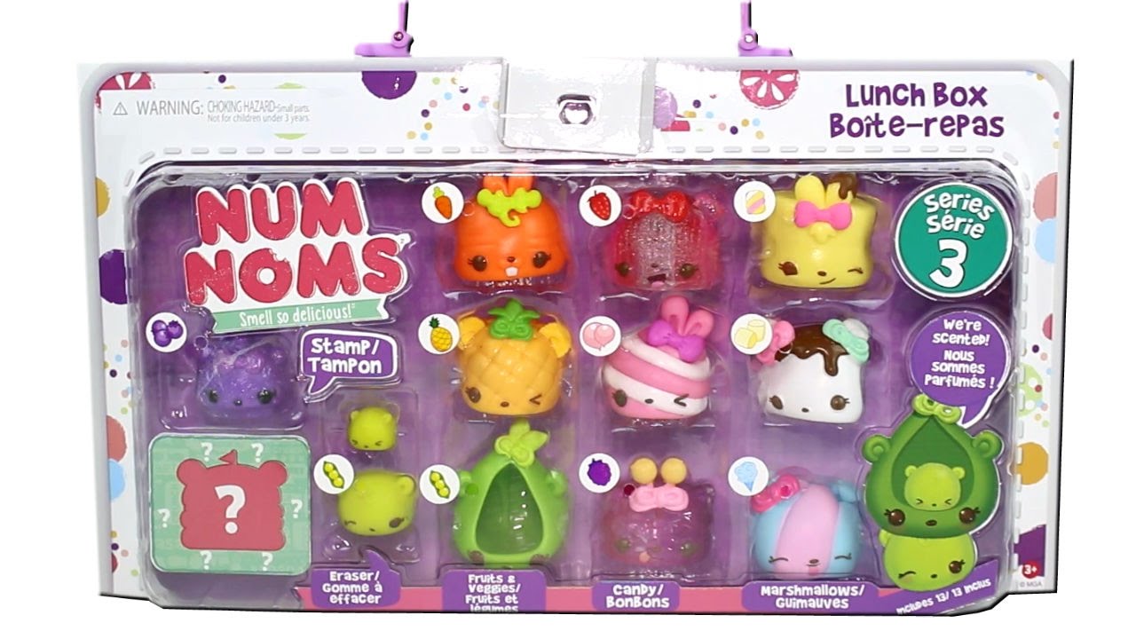 Num Noms Series 3 Lunch Box 12 Pack #1 Unboxing Toy Review