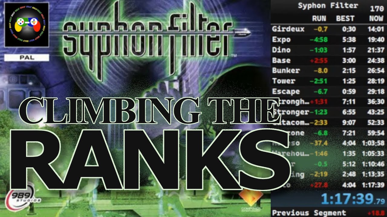 Syphon Filter PS1 Speedrun Ladder