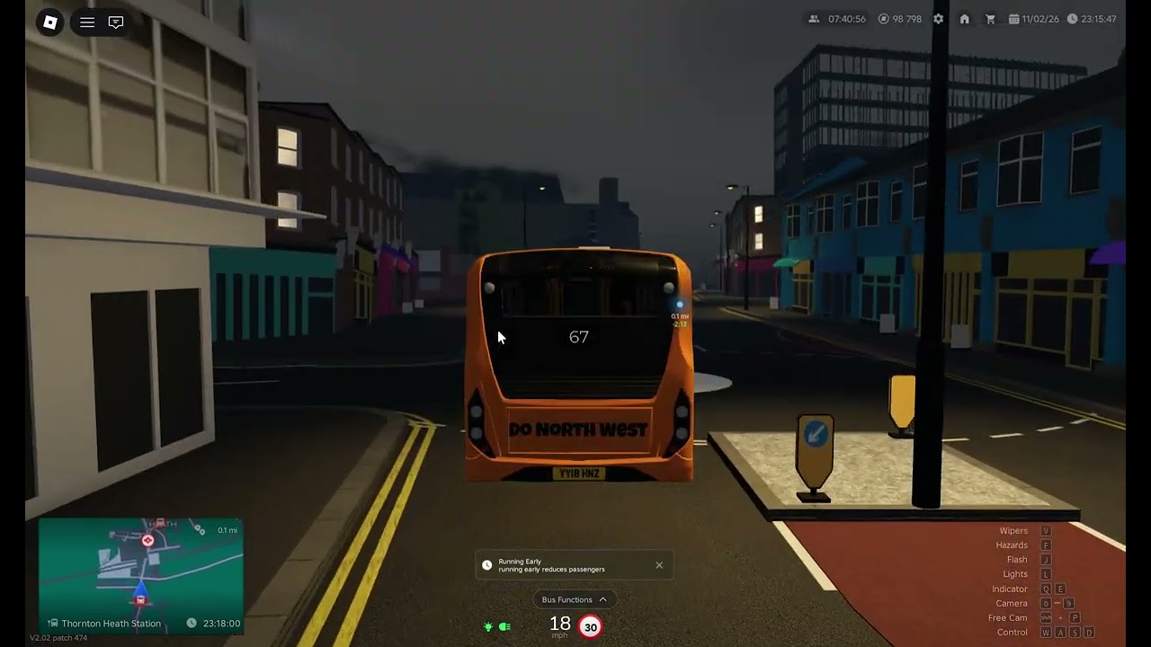 Do north west e200mmc route video on the 67 from thornton heath pond to selhurst park