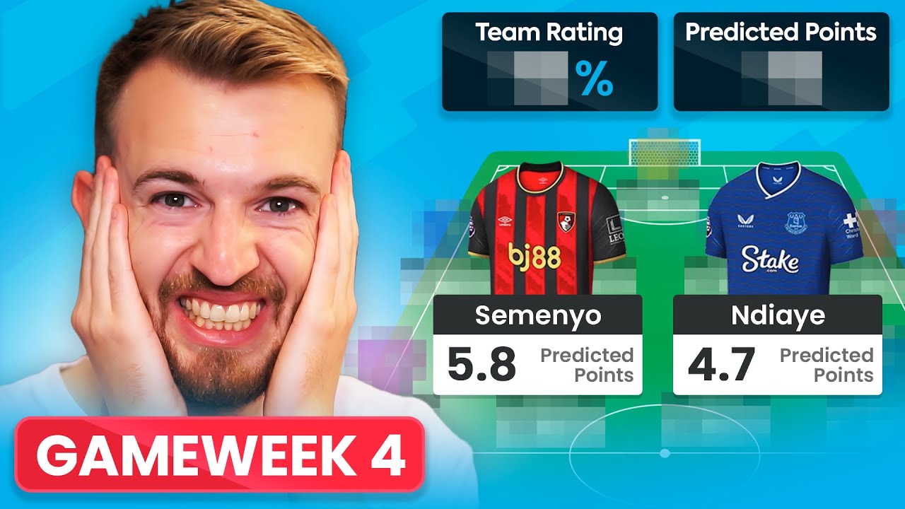 MY FPL GW4 TEAM SELECTION!  | BEST SARR REPLACEMENT? | Fantasy Premier League 2025/26