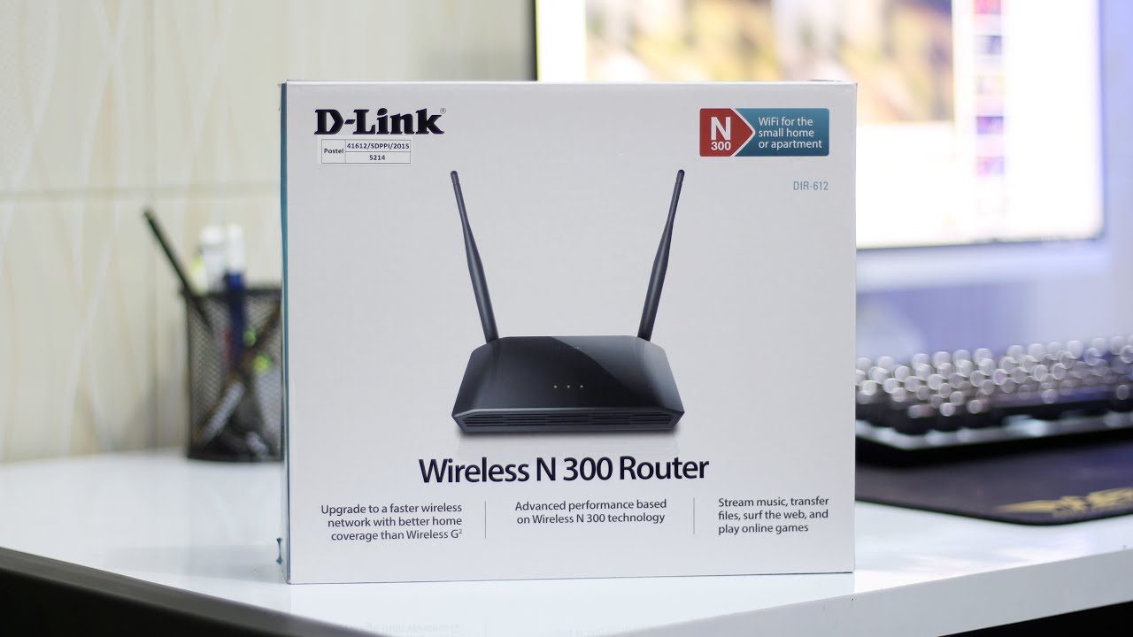 Cara Konfigurasi Router D-Link Wireless N300 (DIR-612)