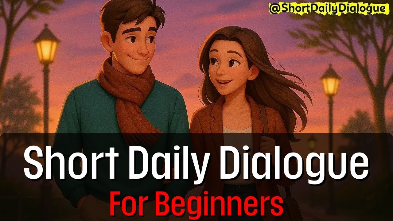 Slow English Listening Practice Daily Dialogue for beginners 