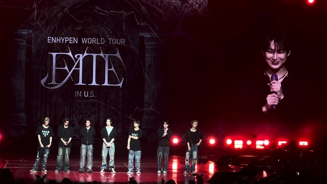 [FANCAM] ENHYPEN FATE TOUR in CHICAGO - Encore; One In A Billion + Final Talking Ment