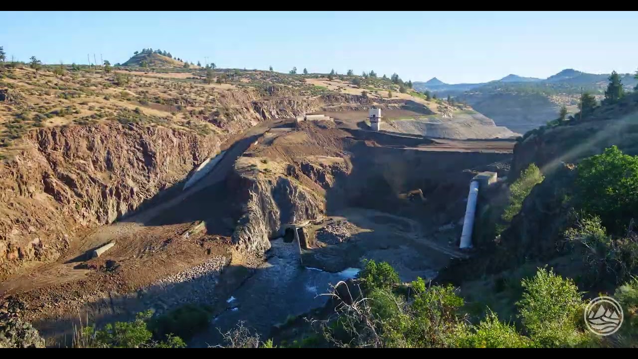 World's Largest DAM REMOVAL: Part 4: Iron Gate, Dam,Klamath River California.