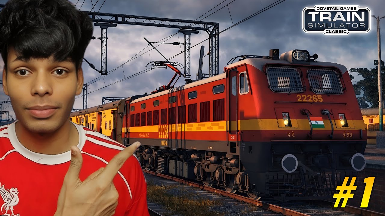 HEAVY TRAFFIC WITH PARALLEL RACE & OVERTAKES IN TRAIN SIMULATOR || CHENDUR EXPRESS 