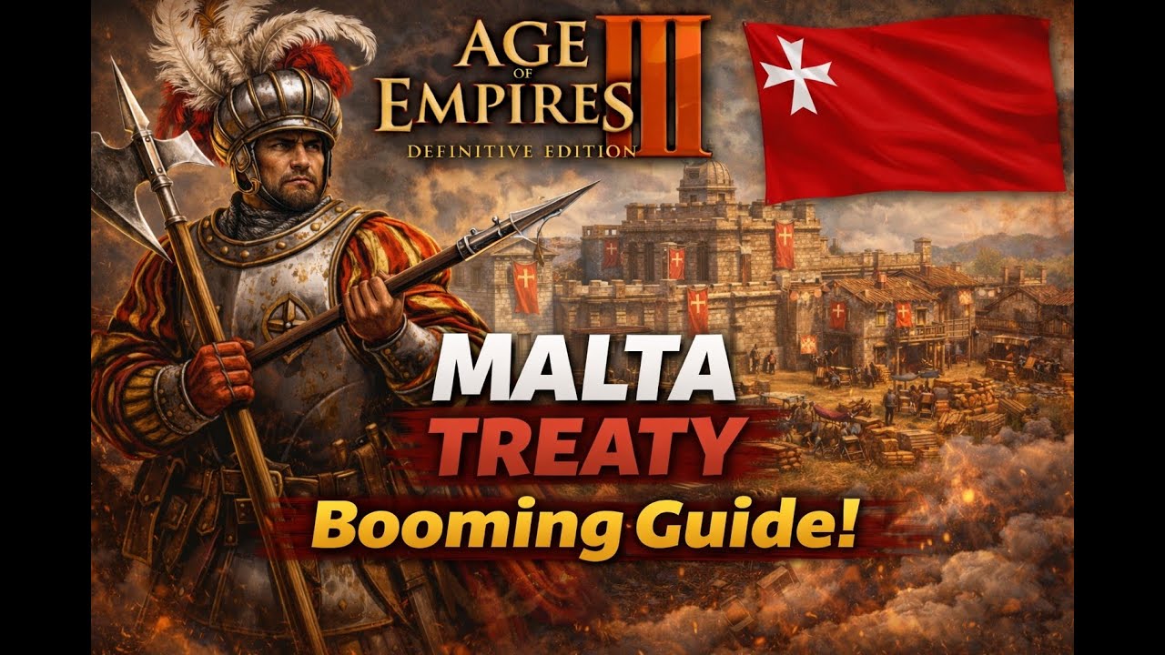 Age of Empires III Treaty Malta Booming Guide