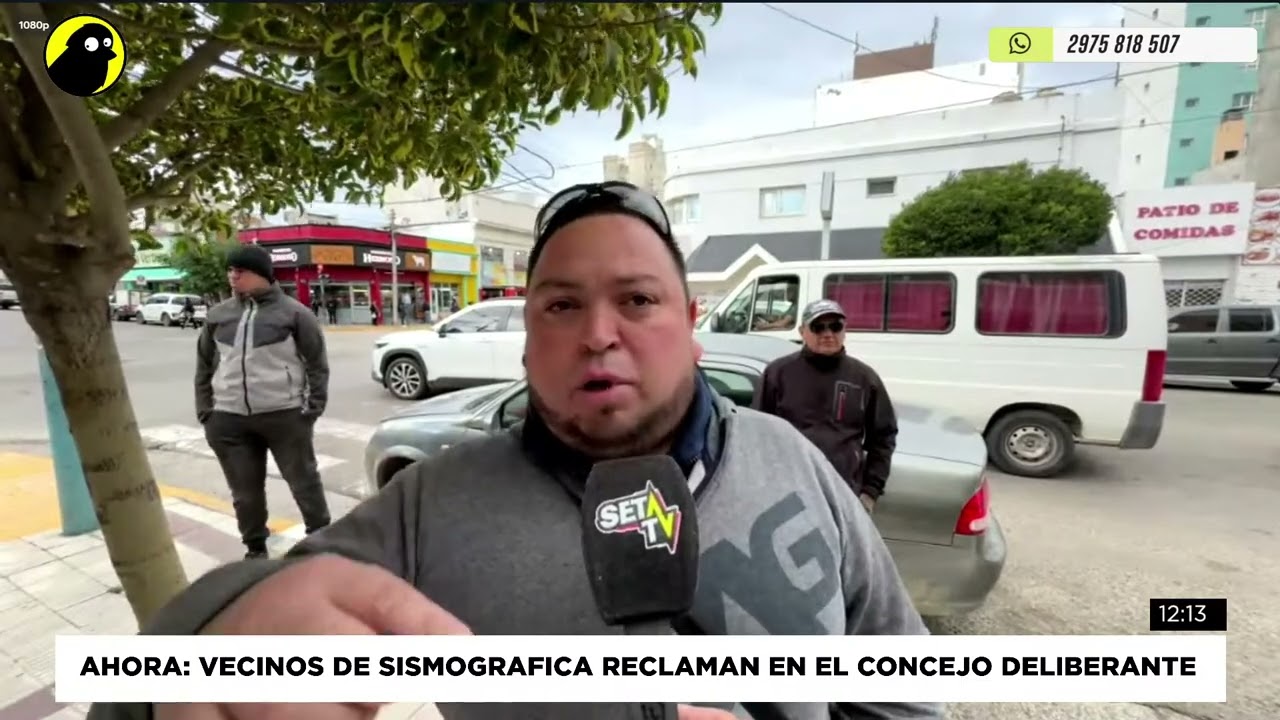 VECINOS DEL BARRIO SISMOGRÁFICA RECLAMAN EN EL CONCEJO DELIBERANTE