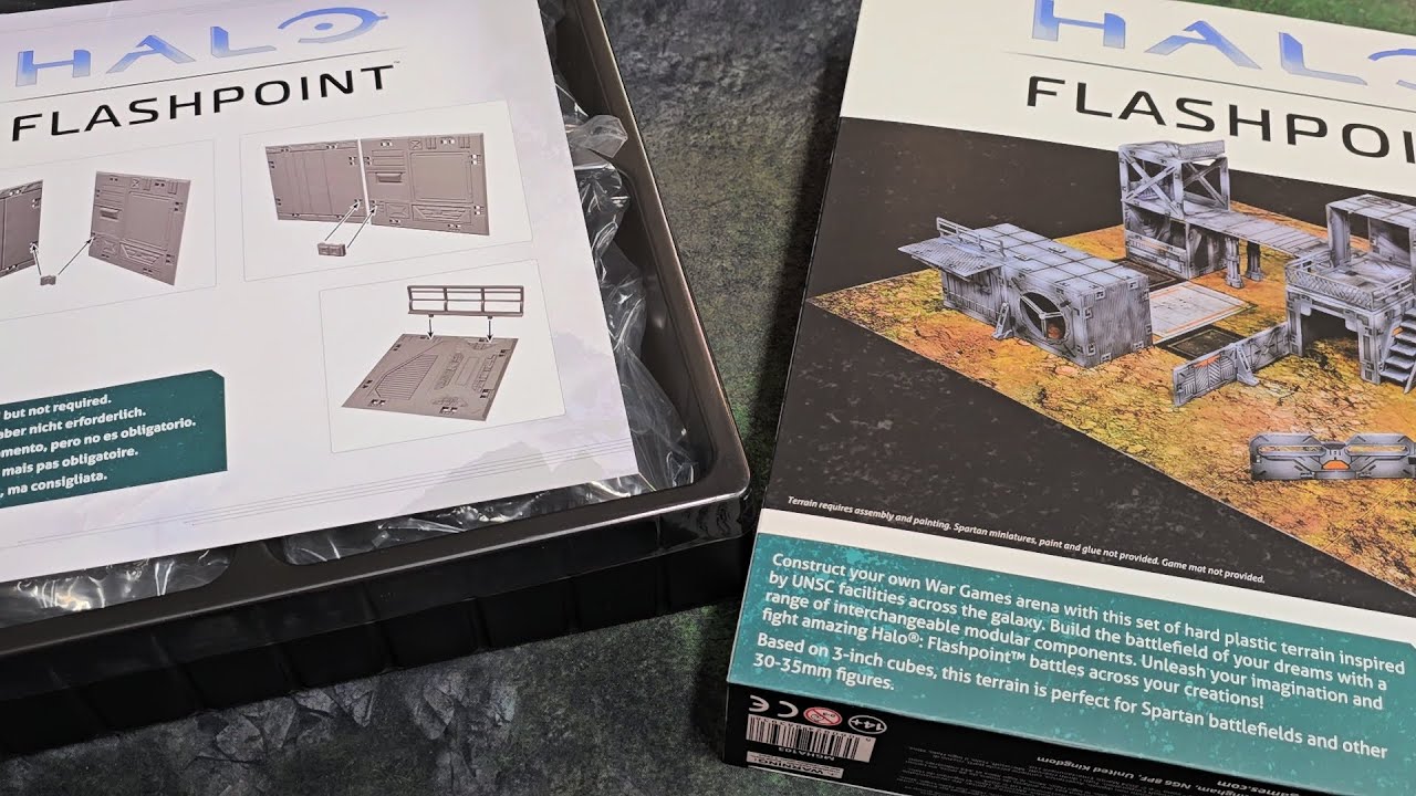Halo Flashpoint | 3D Terrain set | #manticgames #halo