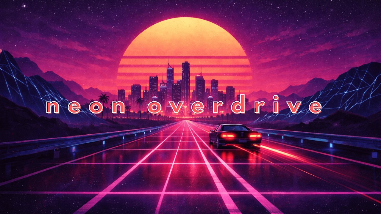 neon overdrive - synthwave retro wave (an aftertone mix)