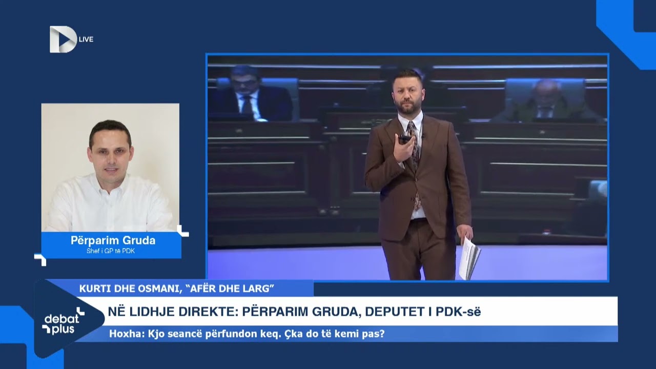 “PDK-ja e bojkoton këtë proces, ka tendencë që seanca të jetë anti-kushtetuese” – Gruda i PDK-së