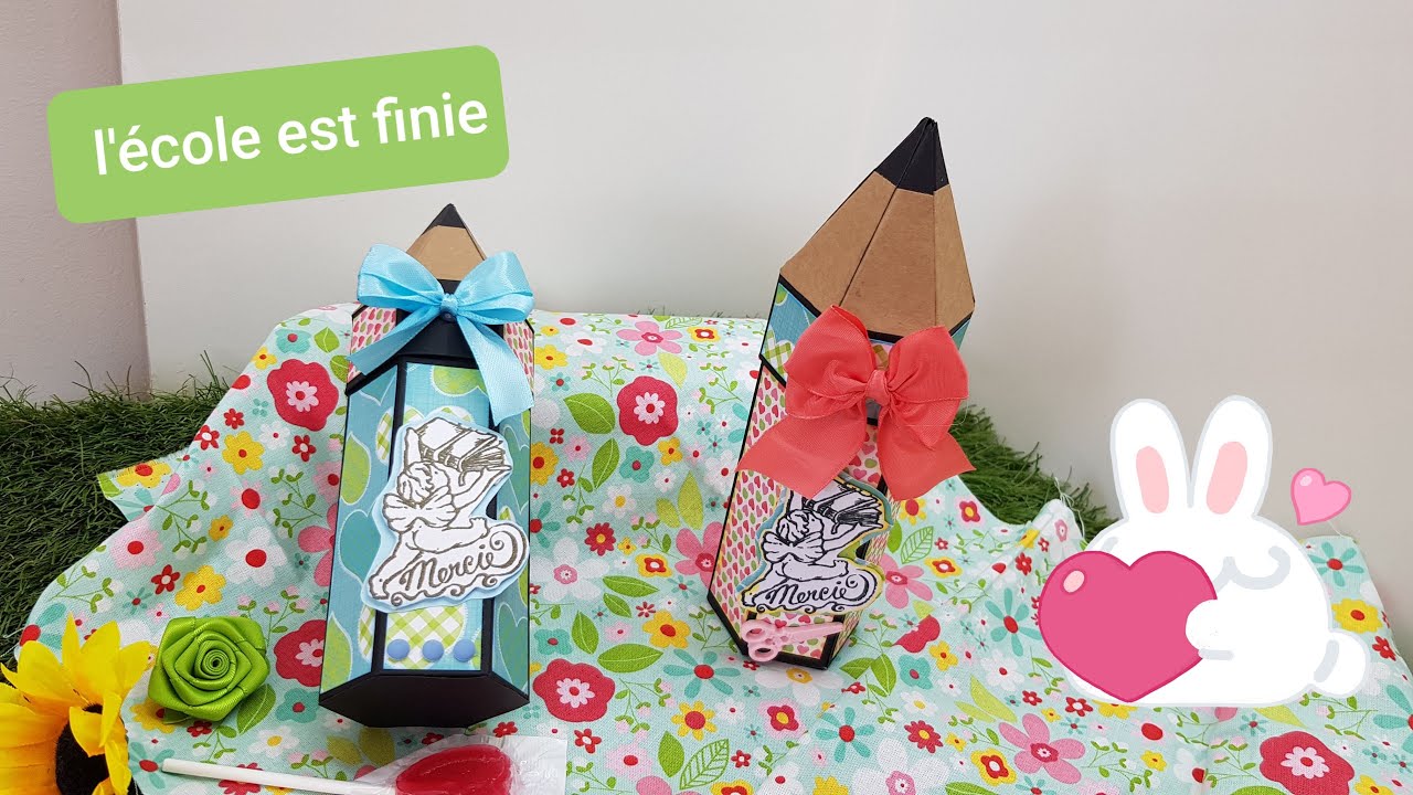 l'école est fini ( cadeaux pour la maitresse ) une trousse