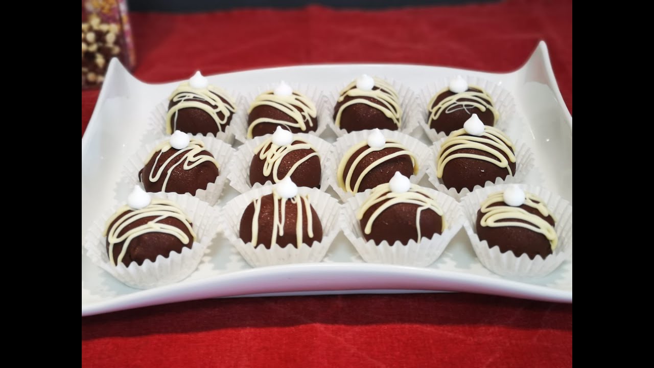 BOMBONES FACILISIMOS DE OREOS