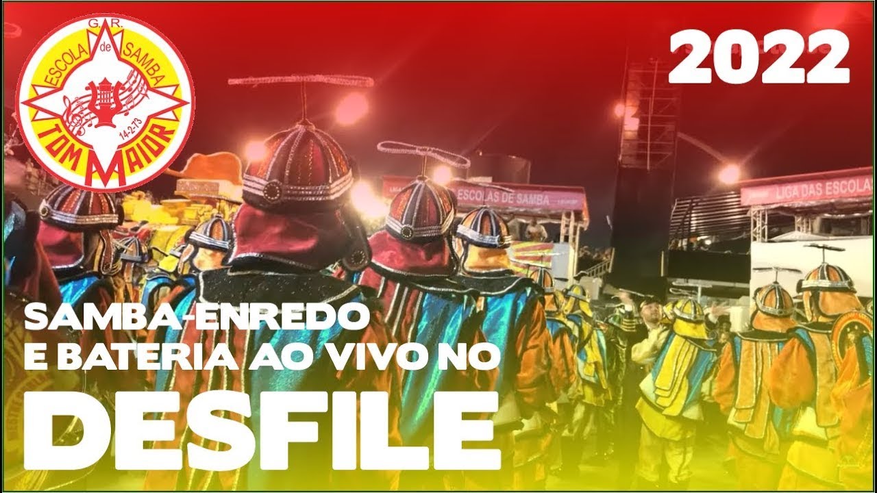 Tom Maior 2022 | Inicio de desfile | Samba ao vivo - #DESFILESSP22
