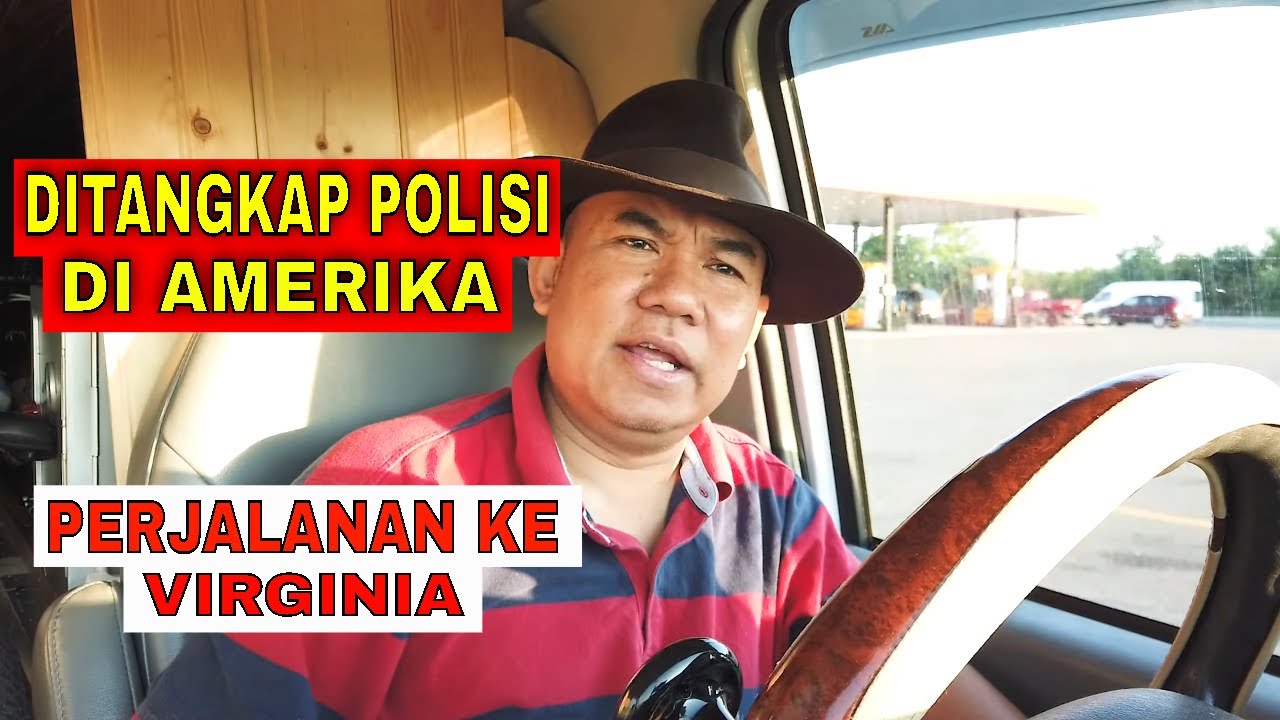 DITANGKAP POLISI DI AMERIKA DAN MAKAN DI WARUNG INDONESIA