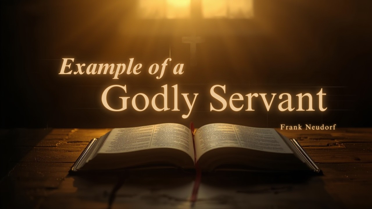 Example of a Godly Servant - Frank Neudorf