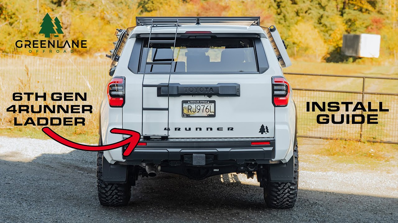 Let's Install your Ladder! 6th Gen 4RUNNER Ladder Install Guide