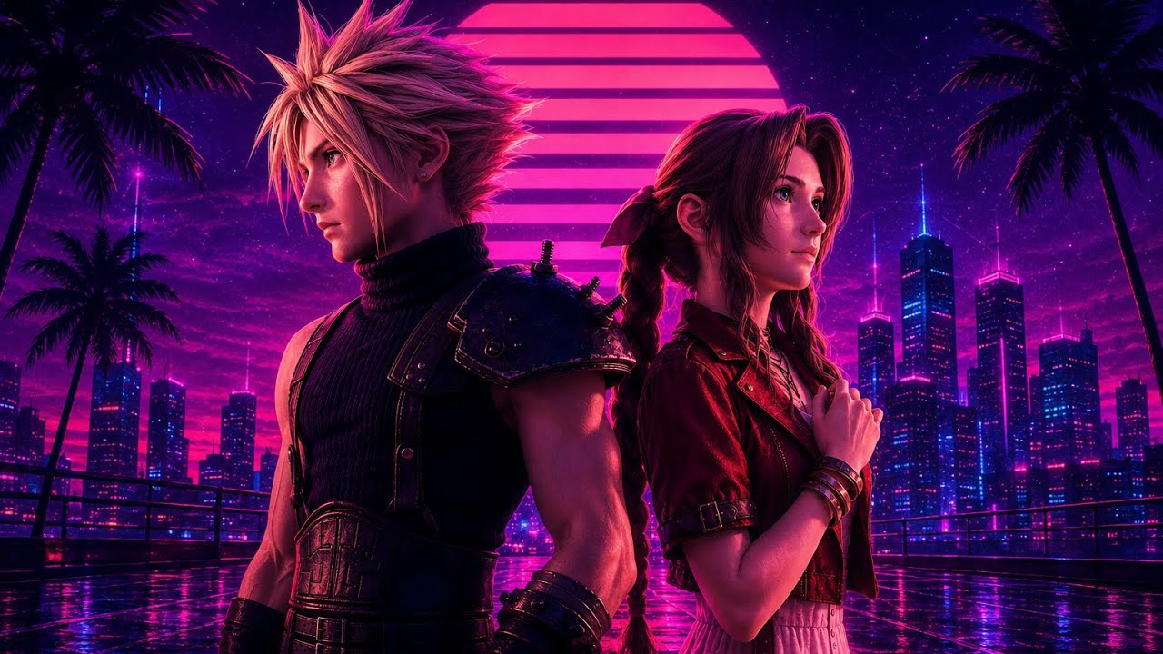 Final Fantasy VII - Midnight Rendezvous (Synthwave Remix)