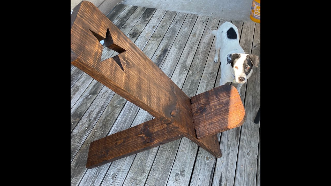 Make a Rustic Viking Chair
