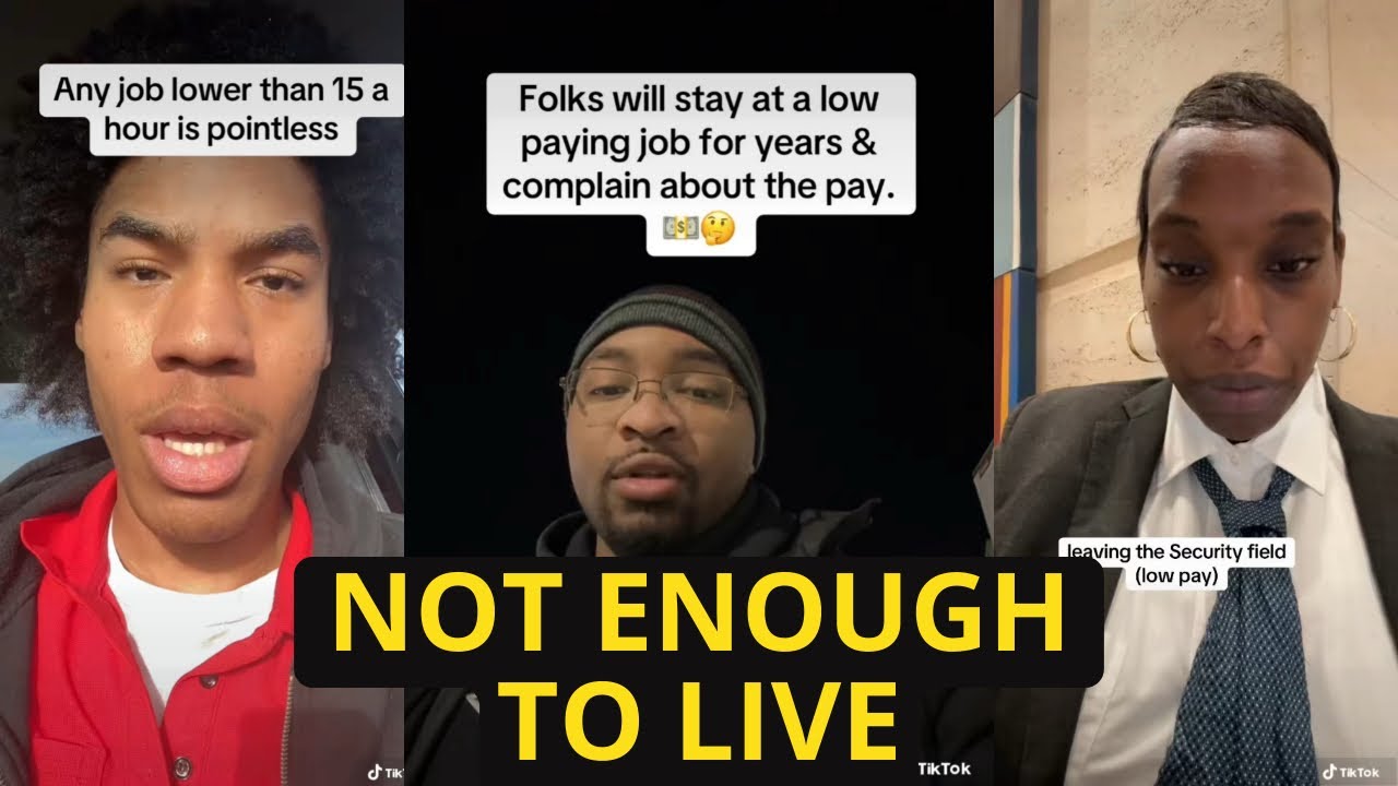 Jobs Don&rsquo;t Pay Enough To Live In This Economy | TikTok Rants On How Hard It Is To Make Money In 2025