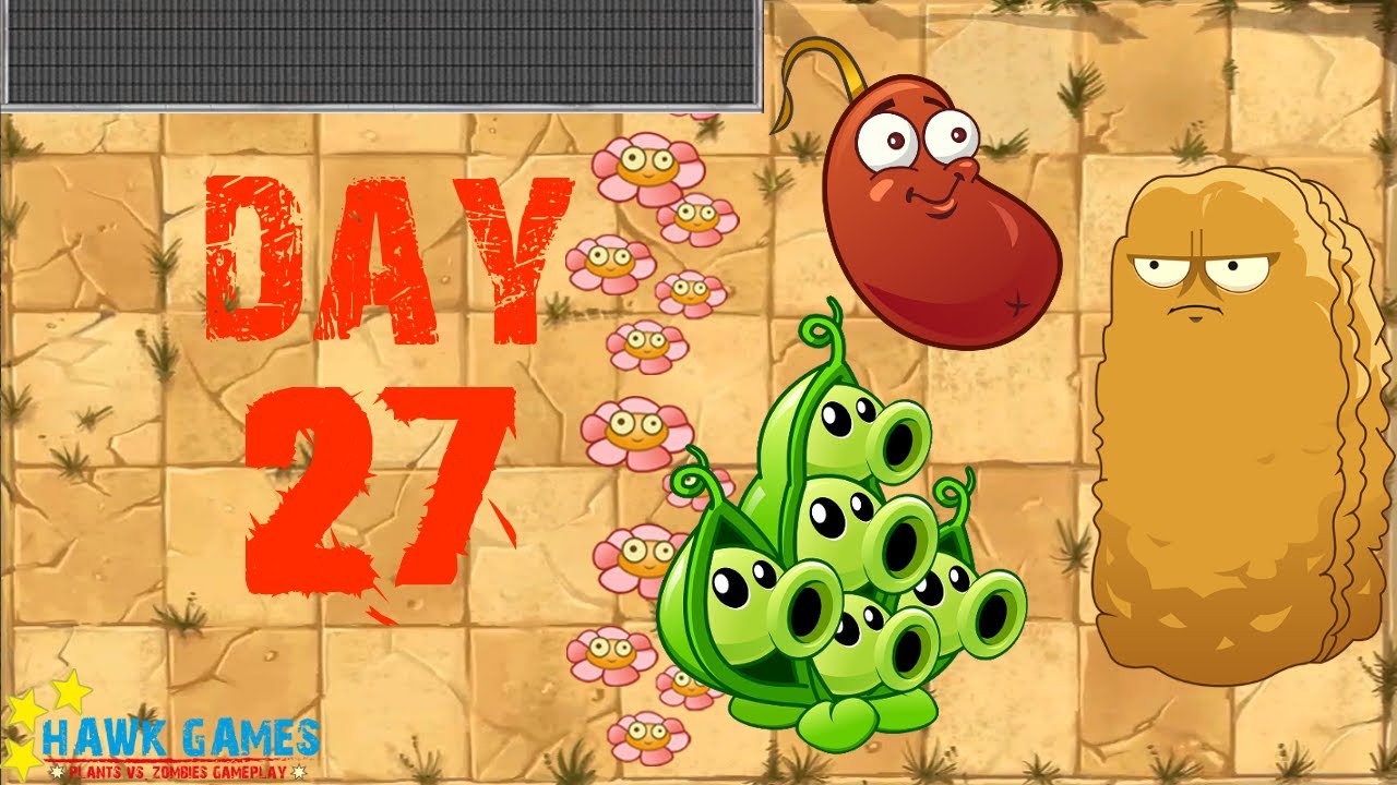 Plants vs Zombies 2 - Wild West - Day 27 [Don't Trample the Flowers] No Premium