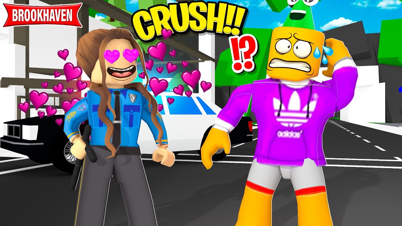 POLIZEI MÄDCHEN liebt VITAMINE in BROOKHAVEN! (Roblox Brookhaven 🏡RP | Story Deutsch)