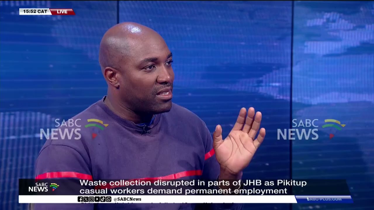 Pikitup strike paralyses Joburg as casual workers demand better pay - Themba Magoda
