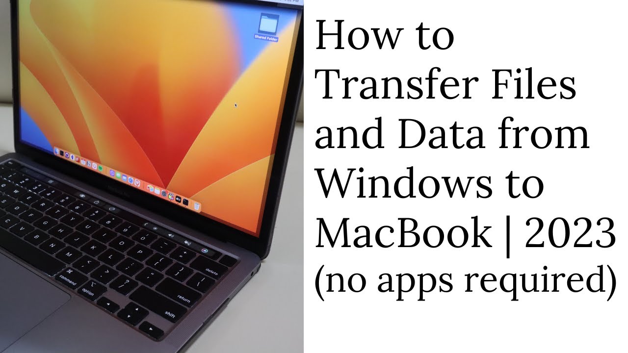 Как перенести файлы с Windows на Mac (без приложений) 2023