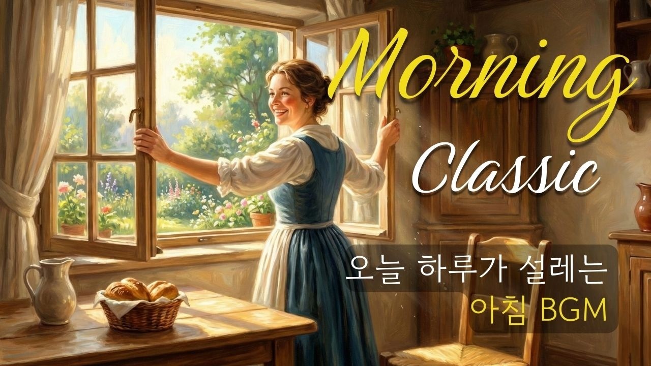등원 후, 온전한 나만의 시간 ☕ 숲속에 온 듯한 🕊️새소리 ASMR 아침 클래식 (Morning Classical Music & Nature Sounds)