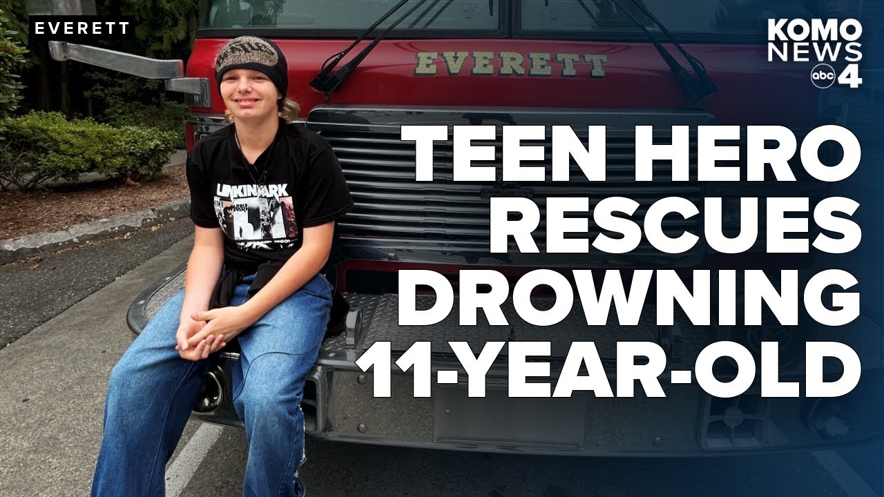 Teen hero saves 11-year-old from drowning at Silver Lake