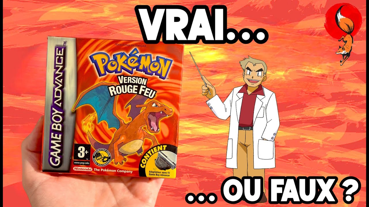 POKÉMON ROUGE FEU : UN MYSTÈRE TOTAL !