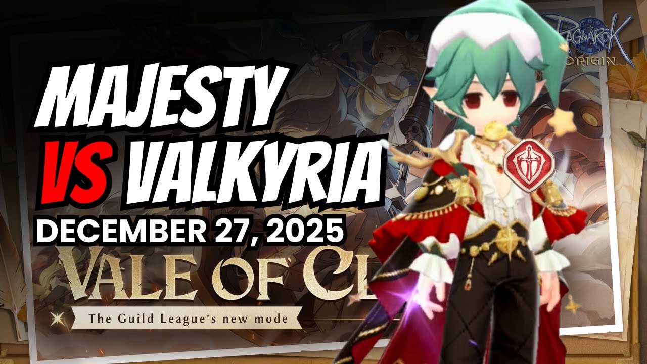 [Vale of Clash] Majesty vs Valkyria (Dec 27, 2025) Tank Paladin POV