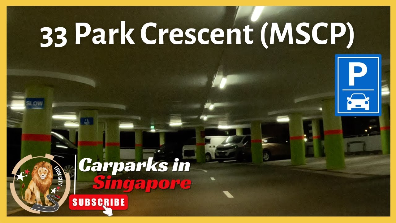 33 Park Crescent Car Park | Singapore Car Park | Driving Directions | Central Region